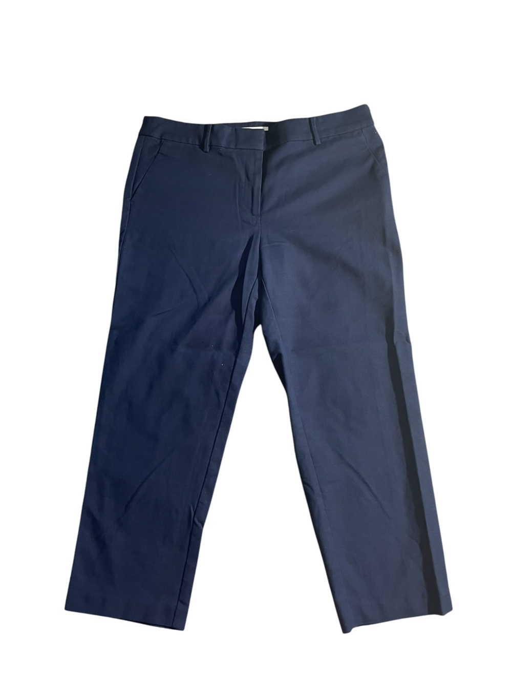 C2- Women’s Loft 12 Large The Riviera Slim Navy Dress Pants - Classic Tailored